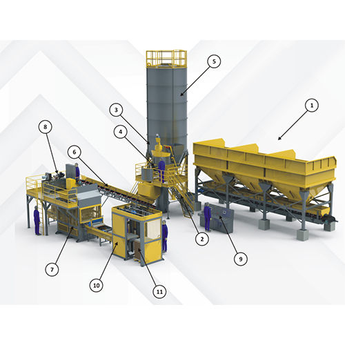 Concrete Block/Bricks Plant (Vibro type)