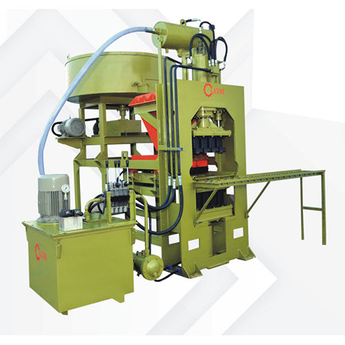 Green Semi Auto Fly Ash Brick Machine