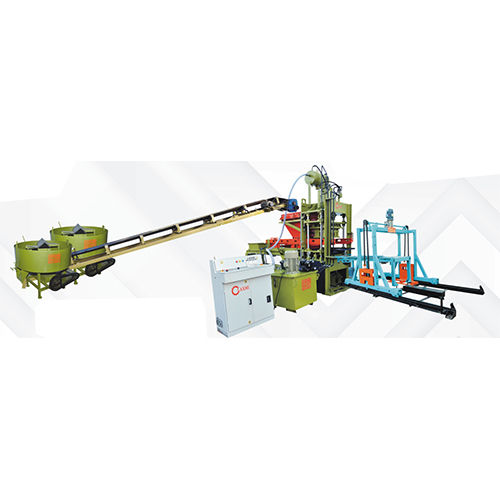 Semi Auto Fly Ash Brick Machine (Weigh Press Type)