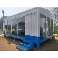 Mild Steel And Glass Portable House