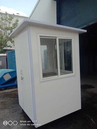 Fabricated PVC Portable Security Cabin
