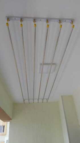 Ceiling mounted  pulley type cloth  drying hangers in Kalathur  Salem