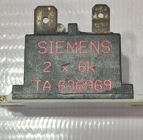 SIEMENS 2 X 6K TA 636969 EBG INVERTERS