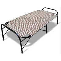 Nylon Niwar Folding Bed - Color: Sliver