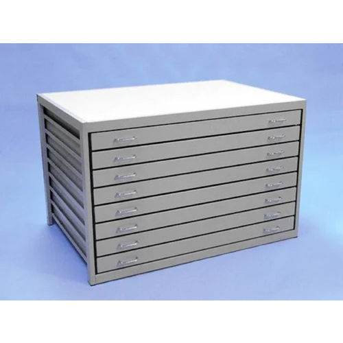 6 Drawers Plain Filing Cabinet With