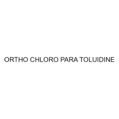 Ortho Chloro Para Toluidine Application: Pharmaceutical Industry