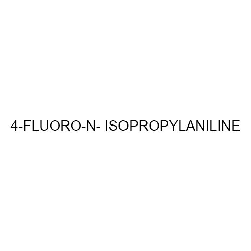 4-Fluoro-N- Isopropylaniline