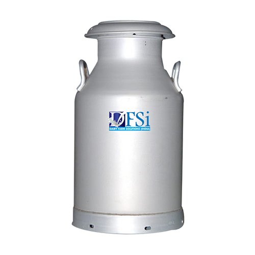 Aluminium Milk Can - Stainless Steel Manual Control Air Cooling System for Industrial Use