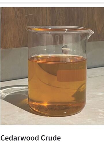 Crude Cedar Oil - Storage Instructions: Keep Cool & Dry Pace