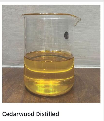 Distilled Cedarwood Oil - Purity: 99.9%