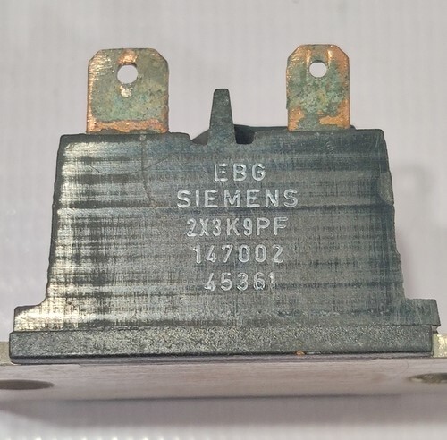 SIEMENS 2X3K9PF 147002 45361 EBG INVERTERS