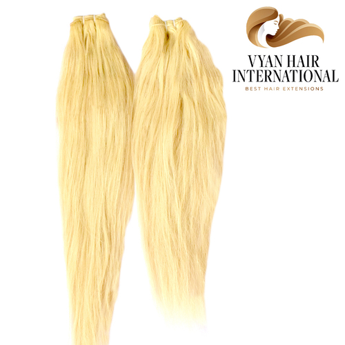 Brazilian Virgin Silky Straight Blonde 613 Human Hair Bundles Black Women Hair Styles
