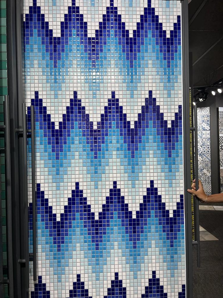 Swimming pool tiles