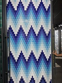Swimming pool tiles