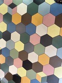 Swimming pool tiles