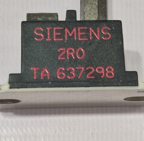 SIEMENS 2RO TA 637298 EBG INVERTERS