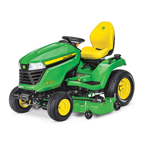 Green & Yellow X584 54 Inch Deck Lawn Tractors