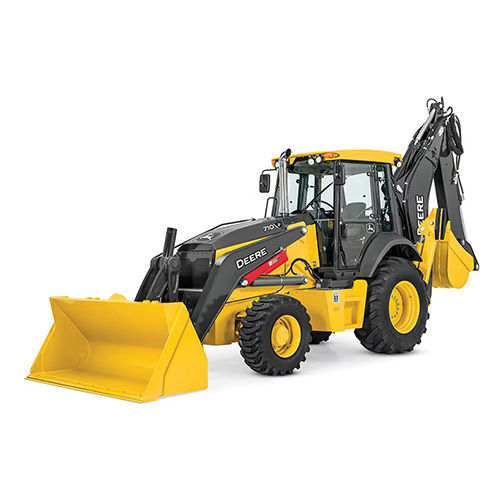 Yellow & Black 710 P-Tier Backhoe Loader