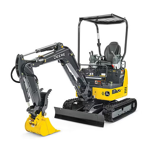 Yellow & Gray 17 P-tier Compact Excavators