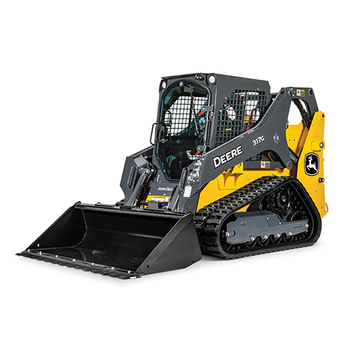 Yellow & Gray 317G Compact Track Loaders