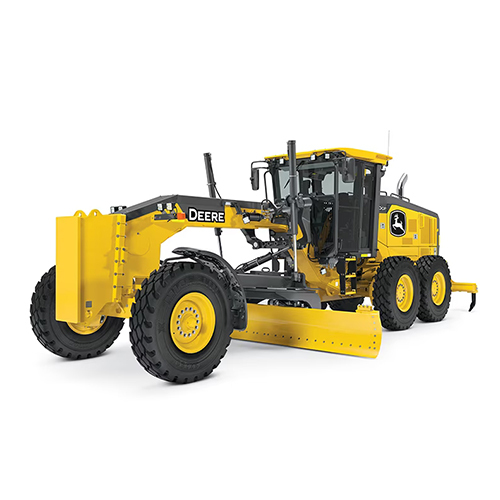 Yellow & Gray 670G-Gp Motor Graders