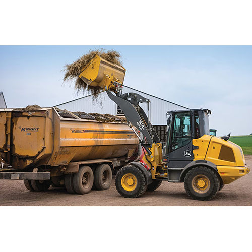 Yellow & Gray Compact Wheel Loaders