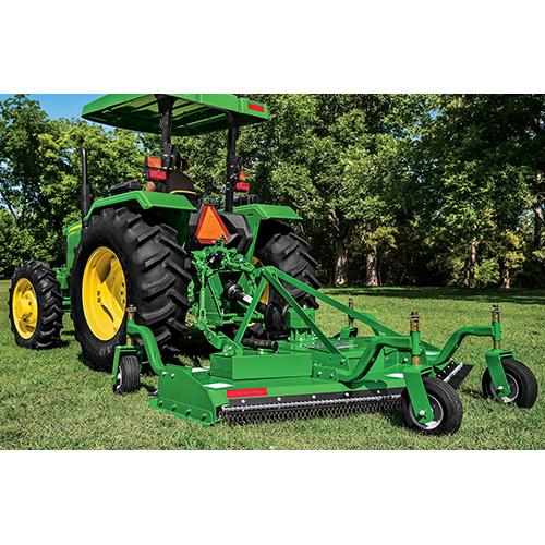 Grooming Mowers - Metal Construction, Electric Start Diesel Power | Green, Yellow & Black Gear Drive for Industrial Use