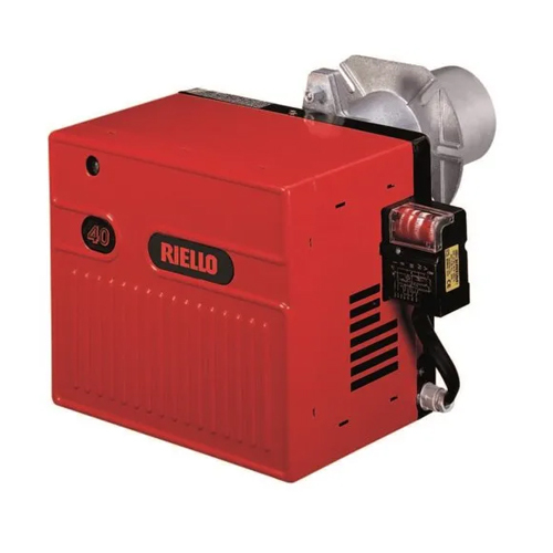 Red Riello Gas Burner