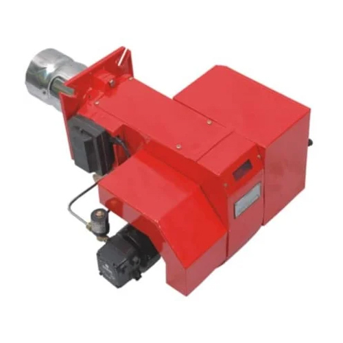 Mild Steel Fuel Burner - 7.5 kW, High Pressure, Red Finish | Industrial Use, Gun Type, New Metal Design