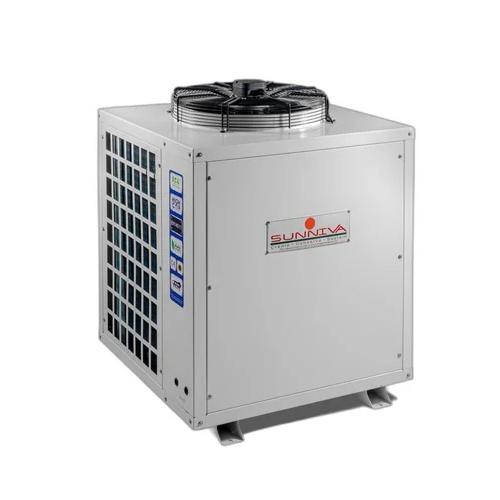 Air to Water Heat Pump - Medium Pressure, 800x400x1220 mm, White Metal | 6.5 kW Cooling Capacity, 8.9 kW Heating Capacity, Energy-Efficient Electric System