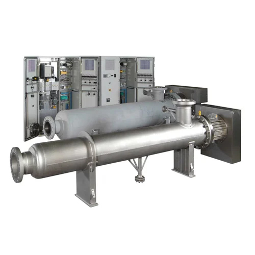 Fuel Oil Thermal Fluid Heater - Metal 2x2x2.5 Meter Grey | 50000 KCals/Hr Freestanding Electric Power Warranty Included