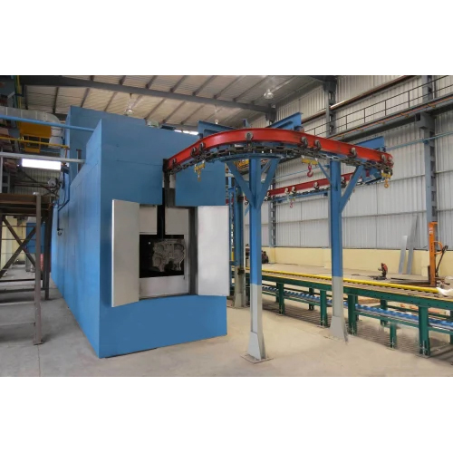 Blue Mild Steel Industrial Oven
