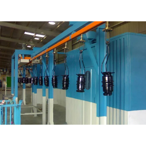 Industrial Diesel Fired Oven - New, Different Available Sizes , Blue Painted Finish, Electric Power Source