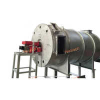 Grey Solid Fuel Fired Hot Air Generator