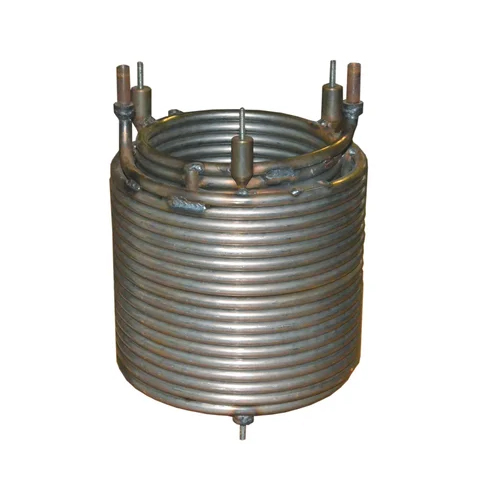Grey Stainless Steel Boiler Coil