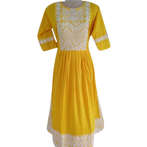 Partywear Naira Kurti With Pants