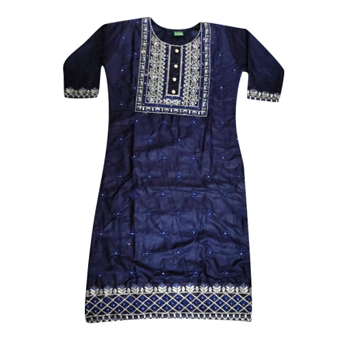 Designer Straight Kurti With Pants