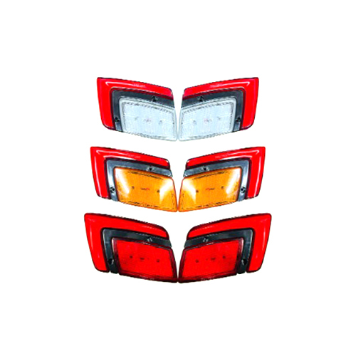 Pal-TL-219 Tail Light - Plastic Material, Red Color | For Automobile Use, Durable Design for Enhanced Visibility