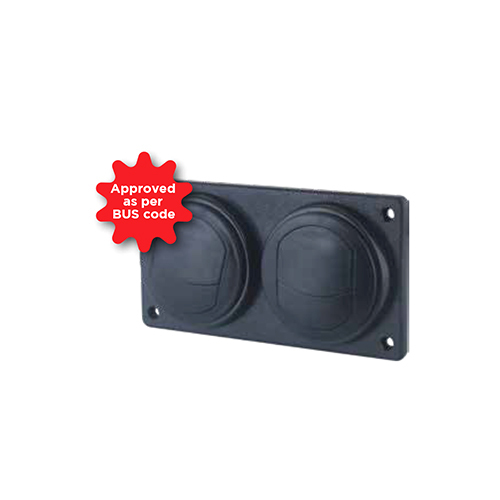 Pal-DL-356 Double AC Louvers And Lights