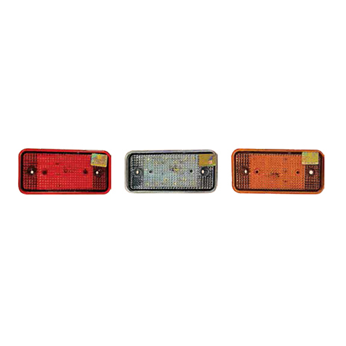 Pal-SI-4600 SKT Side Indicator - Plastic, 70x30x20 mm, Red/Amber/White, 12V 5W | Bright Visibility, Durable Design, Easy Installation, Reliable Performance, Long Lifespan