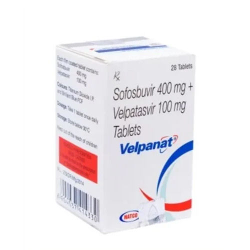 Sofosbuvir 400mg And Velpatasvir 100mg Tablets