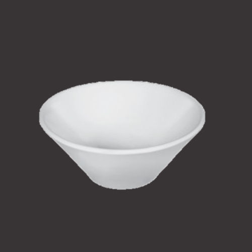 White Sleek Thin Rim Table Top Basin