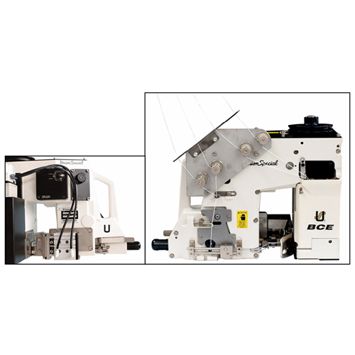 BCE311PD26-2M two needle independent row double locked chainstitch bag closing machine