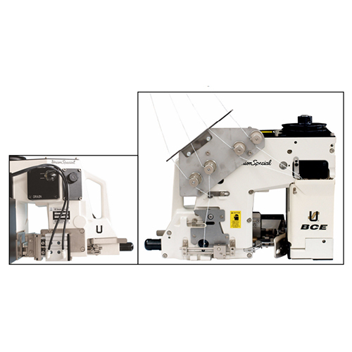 BCE311PD25-2 two needle independent row double locked chainstitch bag closing machine