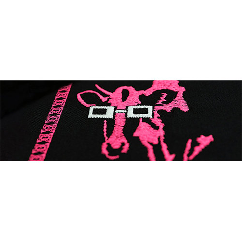 Matte effect polyester threads