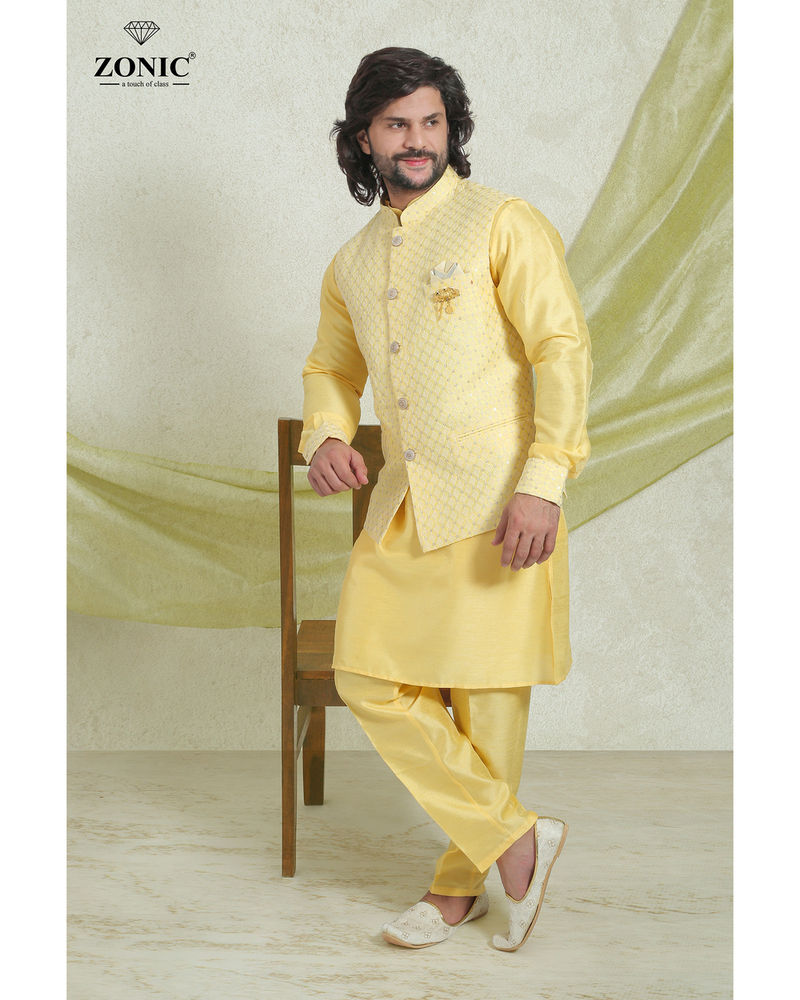 Kurta pyajama wasitcot