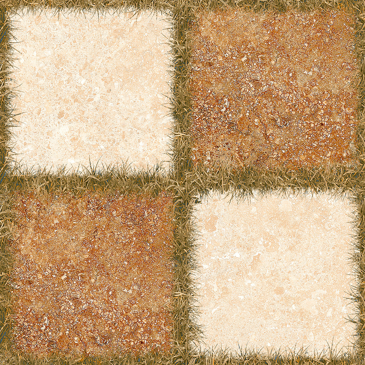 16x16 Vitrified Parcking tiles