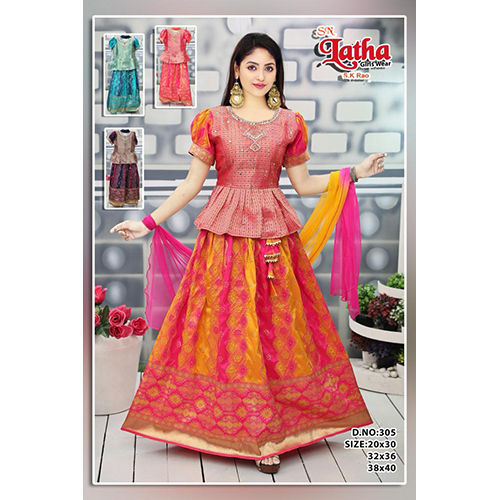 Different Available Girls Ethnic Lehenga