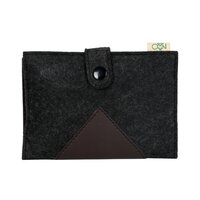 Nonwoven Felt  Stylish Passport Cover - Style: Plain