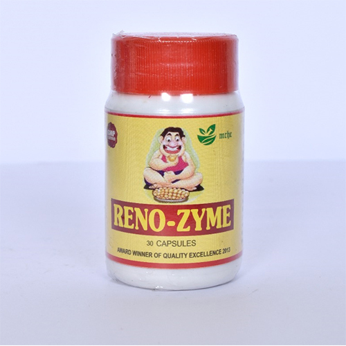 Ayurvedic Medicine Reno Zyme Capsules at Best Price in Dewas Maa Chamunda Health Care